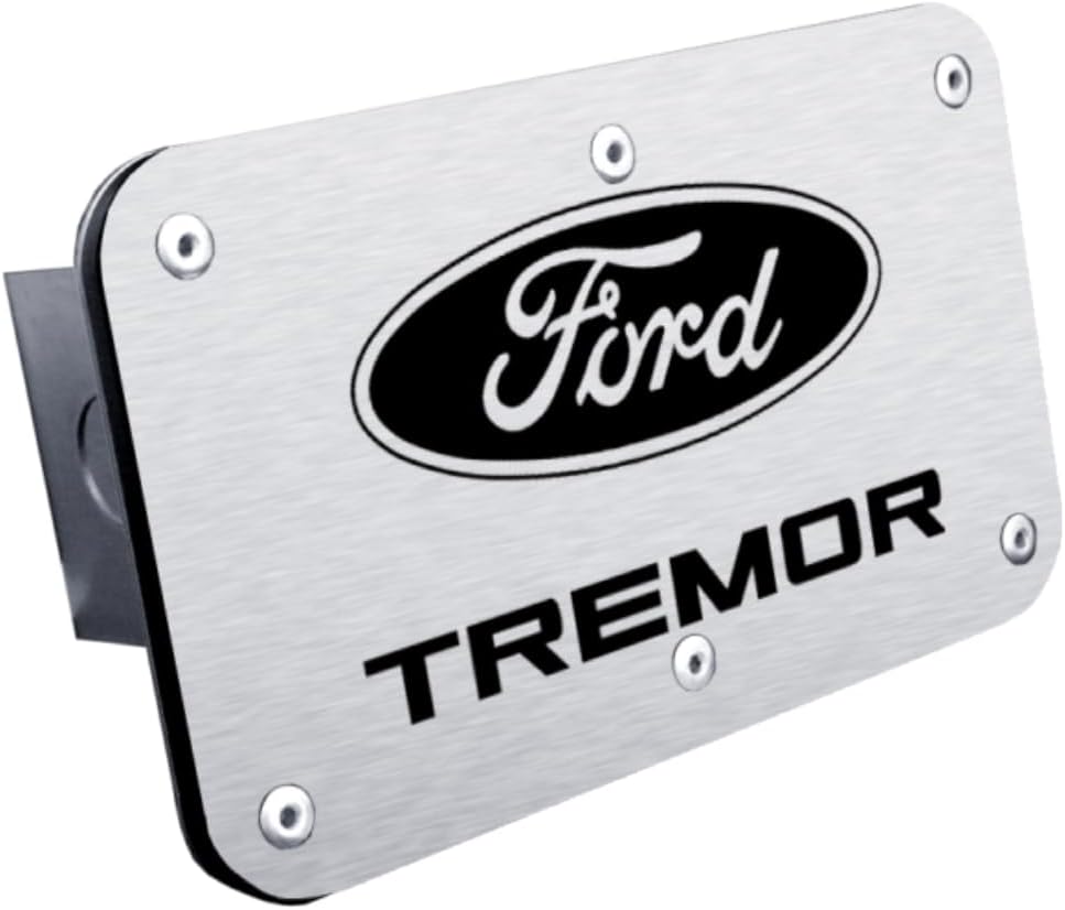 Au-TOMOTIVE GOLD, INC. Officially Licensed Class III Trailer Hitch Plug for Ford Tremor (Rugged Black)