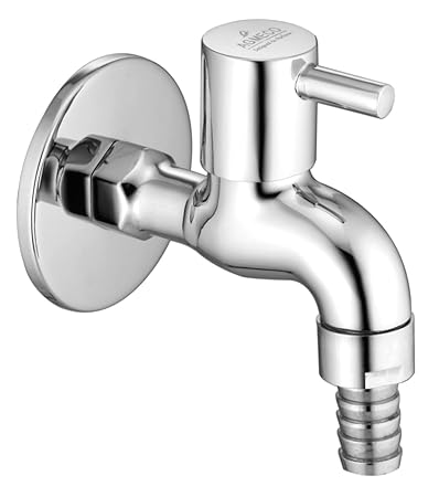 AGMECO Brass Material Light Nozzle Bib Cock Stick Without Flange Size - 15mm