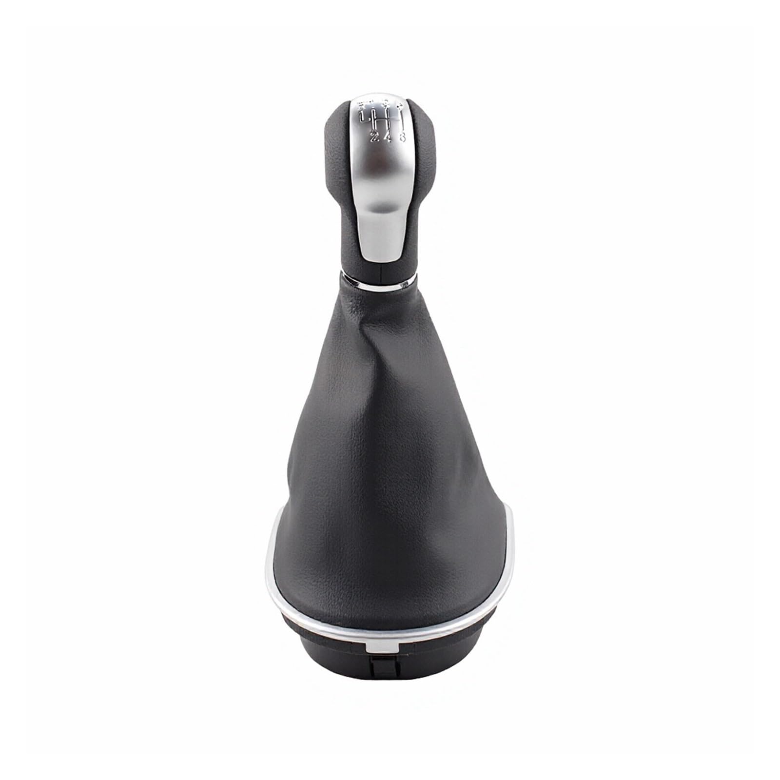 Srvsqtptvk 6 Speed Car Shift Knob For Seat For Altea 2004-2012 For Leon Ii 2005-2012 For Toledo Iii 2004-2009 Manual Gear Shift Knob Pu Gaiter Boot 5/6 Speed(6 Speed)