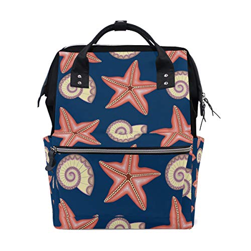 Hengpai Mochila de viaje multifunción de gran capacidad para mamá y mujer, color rojo, multicolor 10, talla única, Multicolor 10, Talla única