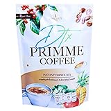 Precious Skin Thailand DTX PRIMME Detox Slimming Instant Coffee Mix, 10 Sachets