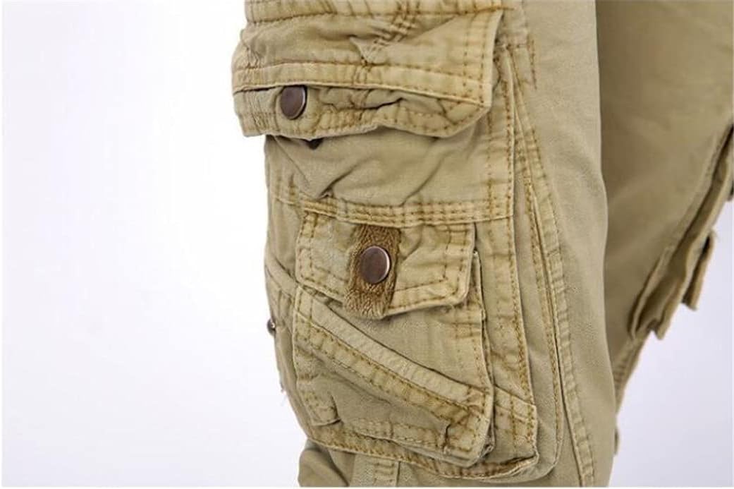 RFXZSAQD Womens Cargo Pants, Casual Harem Tactical Military Trousers, Multi Pockets Joggers Streetwear Plus Size