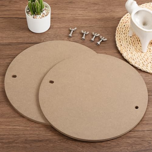 Chauves-souris de tour de poterie ronde anti-vibration à trous de 10"