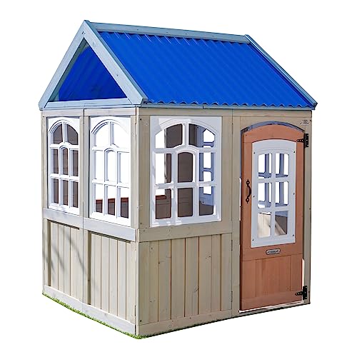 KidKraft Casita Infantil Cooper de Madera FSC para niños y niñas, casita de Juego para Exterior, jardín o Patio (P280115)