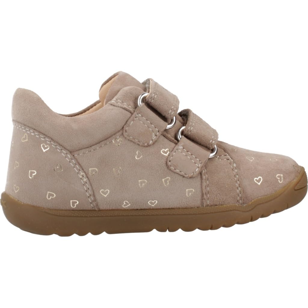 Geox Baby-Mädchen B Macchia Girl First Walker Shoe