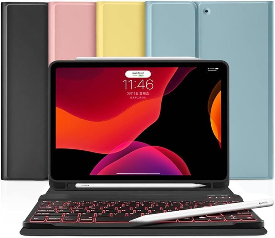 Amazon.co.jp: 7色バックライト付き iPad Pro 11 M4 キーボード