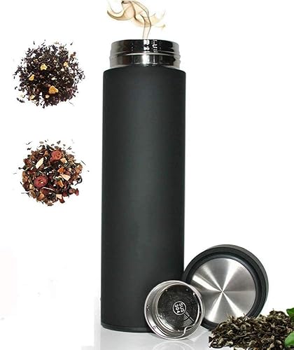 Miniatura 3 de Tazas y vasos de viaje con logotipo de automóvil de 17 onzas con aislamiento al vacío, botella térmica de acero inoxidable con aislamiento al vacío,