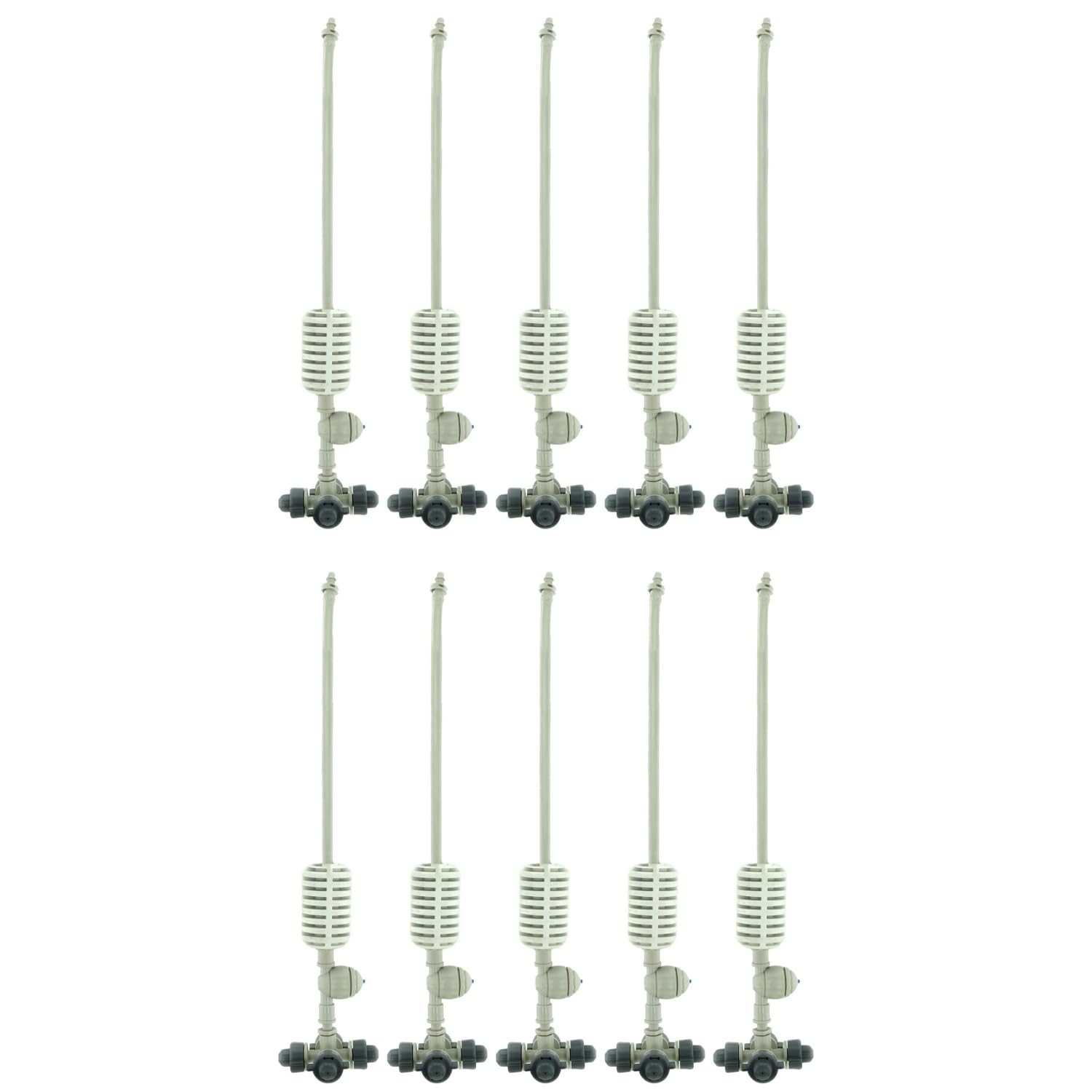 VAYAL IRRIGATIONS® 4 Way Fogger Nozzle Assembly Unit with Check Valve | 28 LPH | 360 Deg | Mist Cooling System @ Agriculture | Greenhouses | Nursery | Garden | Poultry Farm | Cattle Farm – Pack of 10 (B0C94YCFV1) Amazon Price History, Amazon Price Tracker