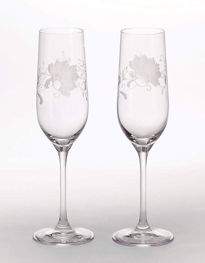 ELBE AJKA エルベクリスタル アイカクリスタルグラス ハンガリー製 2客 ELBE AJKA エルベクリスタル アイカクリスタルグラス ハンガリー