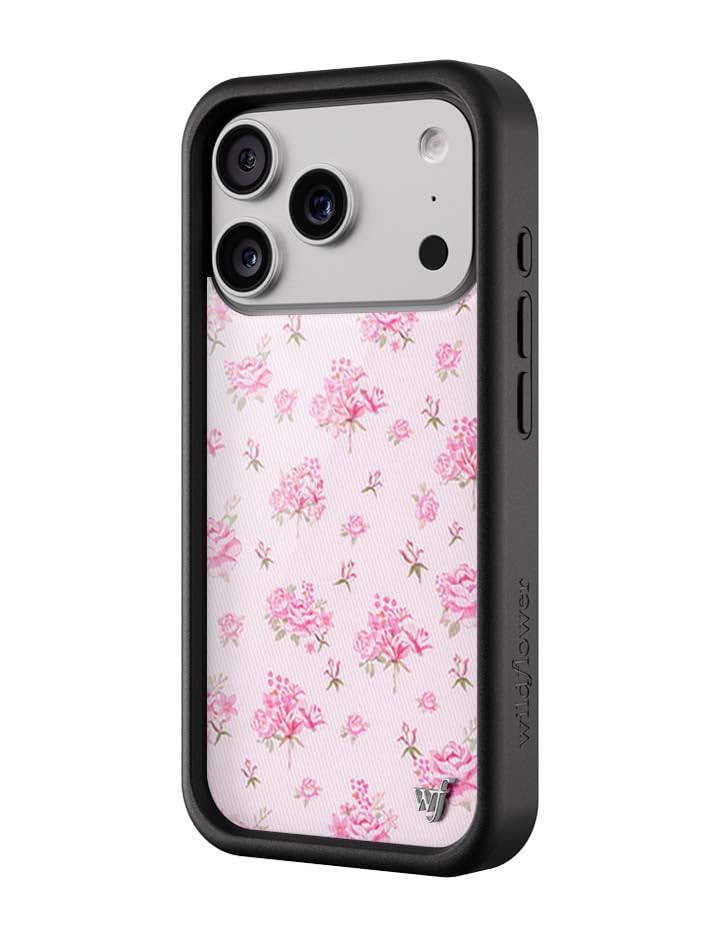 Image of Wildflower Cases - iPhone 17 Pro Compatible - Forget Me Not Floral Pink