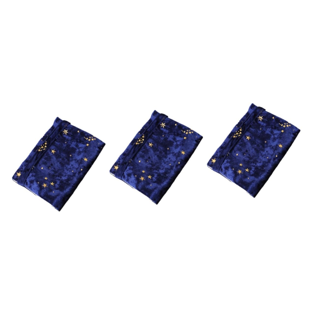NUOBESTY 3pezzi Copertina Protettiva Per Libri Tessuto Decorativo Astuccio Per Diario Velour Scuro Resistente Strappi e Macchie Per Proteggere Libri e Taccuini