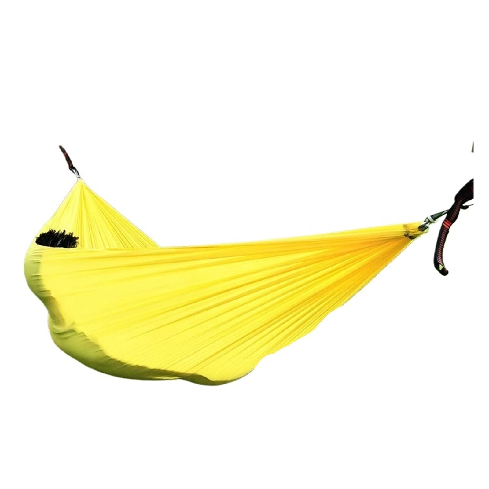 Hammocks, 5Pcs Traveler Parachute Cloth Lightweight Hammock Outdoor Camping Camping Hiking Hammock,for Outside(Yellow)