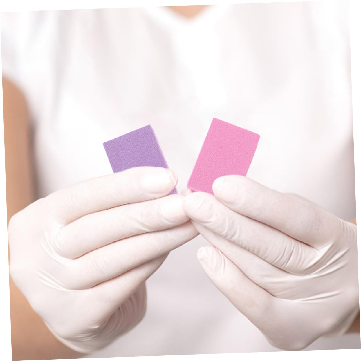 Healeved 4 Juegos Lima De Uñas Cortaúñas Perforar Prensa De Uñas Clíper Empujador De Uñas Pulidor Uñas Gel Para Uñas Nail Gel Tampones De Uñas De Esponja Amortiguadores De Uñas 100 Piezas*4