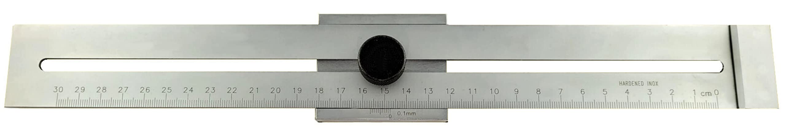 WEN 10 In. Aluminum Offset Marking Gauge And Layout Tool With Laser-Etched Scale ME251R - The Home Depot - View #2
