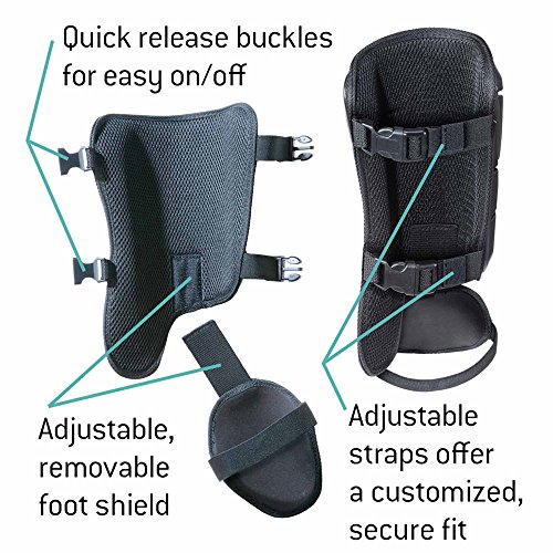 G-Form Batter's Leg Guard, Black, Rh Hitter, Adult, Adult/Rh Hitter #TOP2