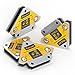 TOOLIOM Arrow Welding Magnets 4pcs 25 LB Strong Hold Magnetic Welding Holder Welder Magnet Set Welding Accessories