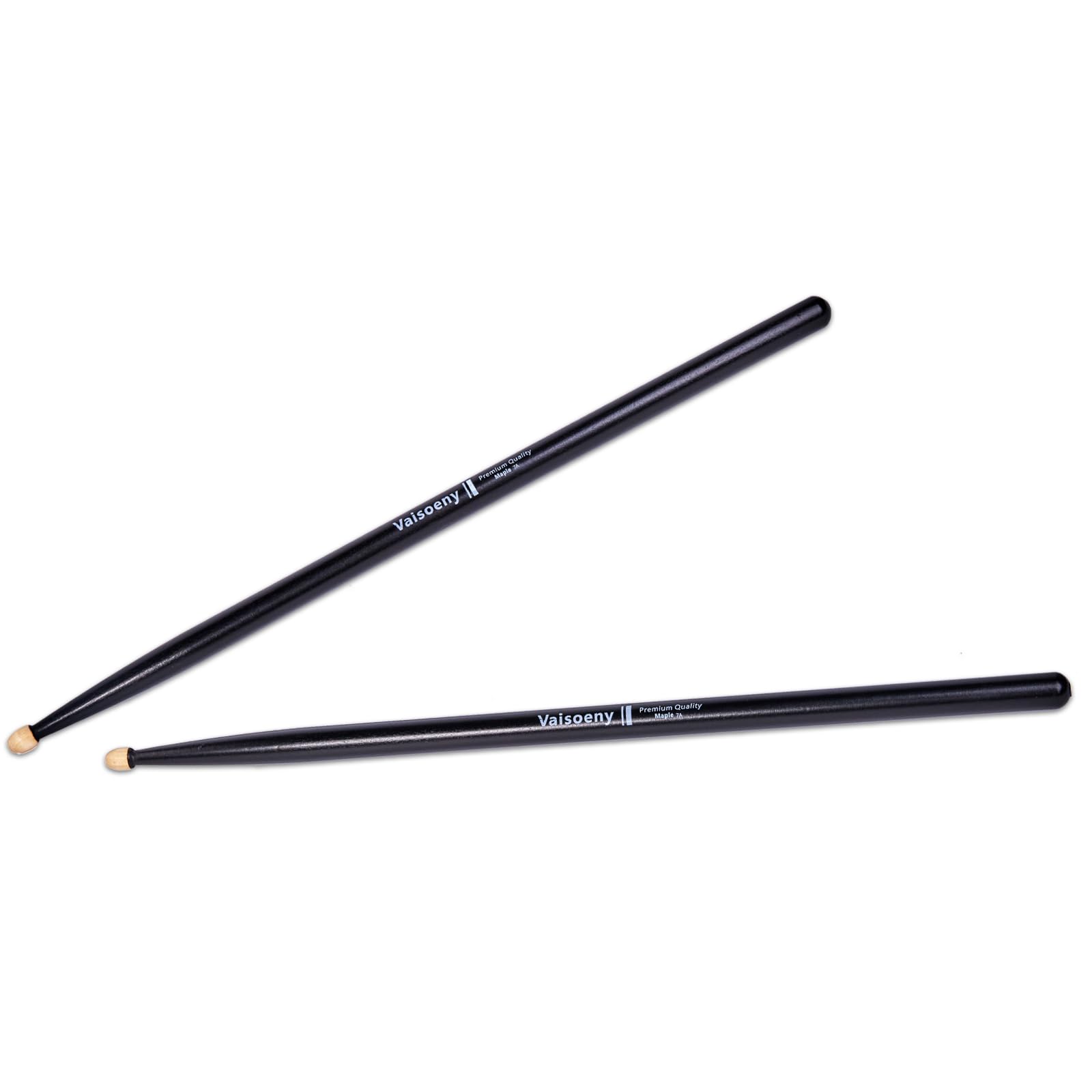 Vaisoeny Drum Sticks, Drum Sticks 7A Lacquered Classic Hard Maple Wood - Image 4