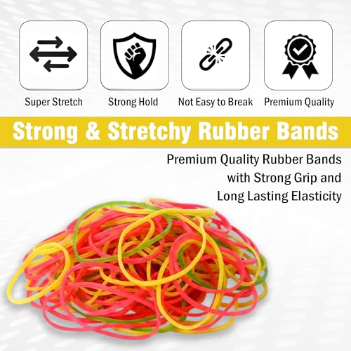 Image of GLUN Rubber Band 4 Inches 50 Gram For Multipurpose