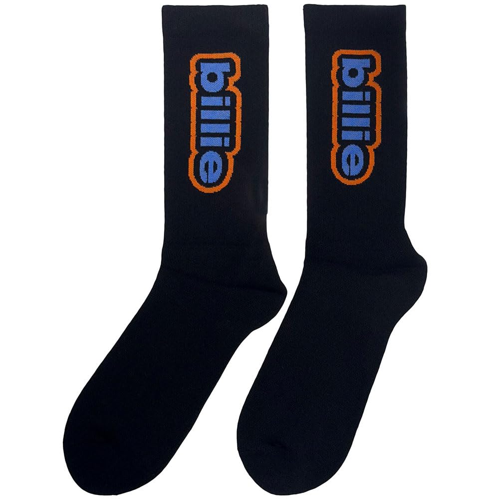 Paradiso Clothing Billie Eilish Outline Logo Terry Socks
