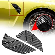 Carbon Fiber Front Side Fender Air Vent Cover Trim For BMW G80 M3 2021 2022 2PCS