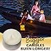 Floating Lanterns - UNSINKABLE Water Lanterns - Chinese Japanese Square Paper Wishing Luminaries Bag Lamps - Floating Candles for Pool, Pond, Biodegradable Outdoor Party Decor, Wedding (Pack of 10)