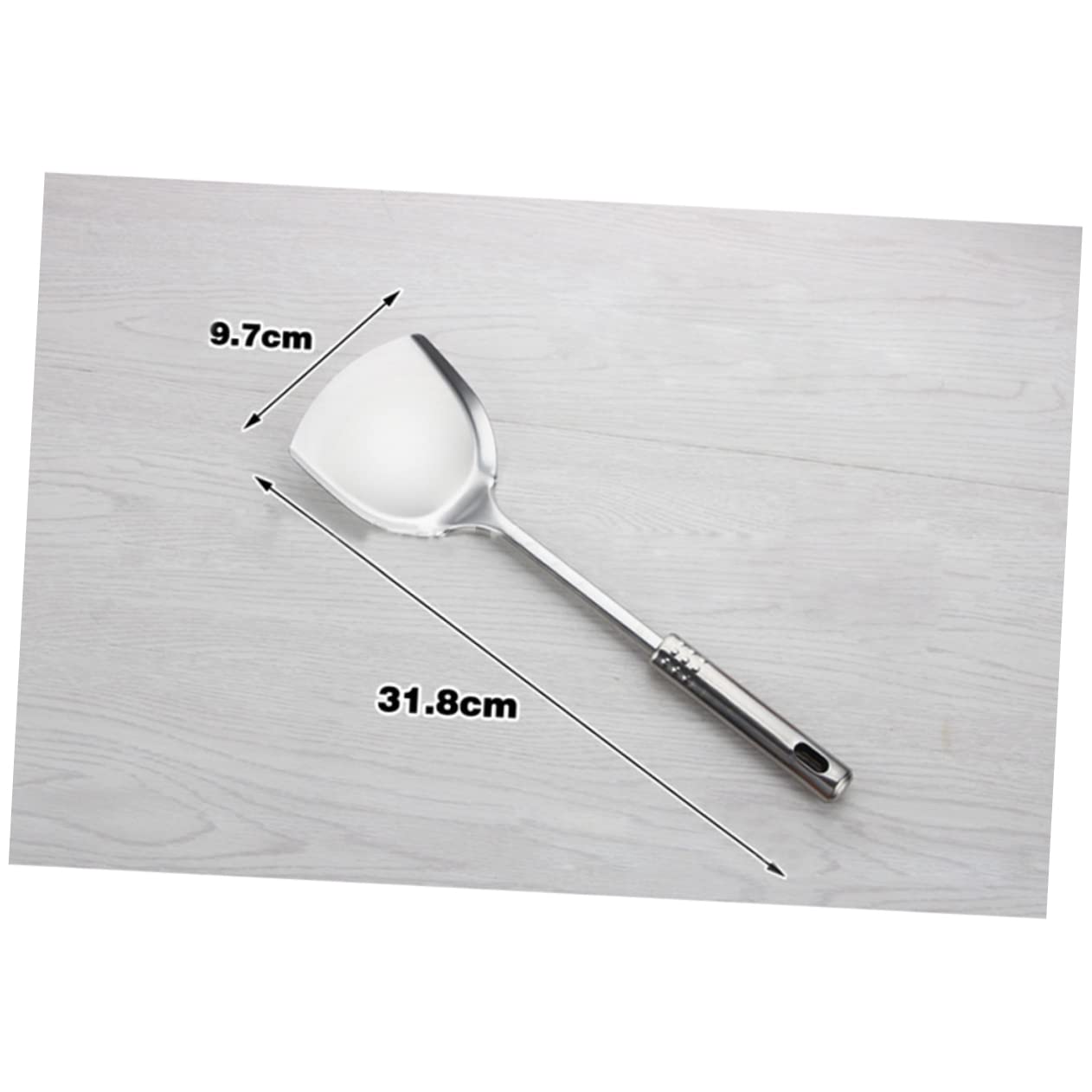 BRIGHTFUFU 7 PCS Kitchen Utensil Set Stainless Steel Cooking Tools Lightweight and Dishwasher Safe Food Grade Kitchen Utensils for Easy Cleaning and Non Stick Cooking