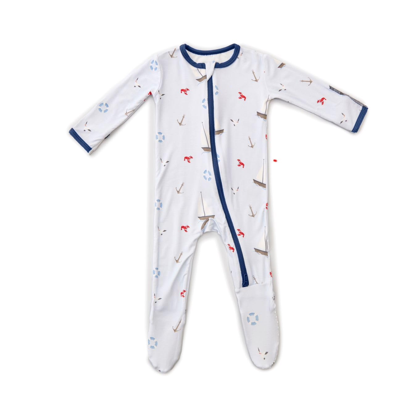 Bamboo Little Soft Baby Clothes Footie Pajamas
