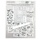 Color Swatch: Eucalyptus Rub-Ons 6