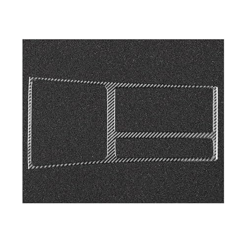 Autocollant fibre de carbone VW Passat 2009-2015 pour cadre porte-gobelet