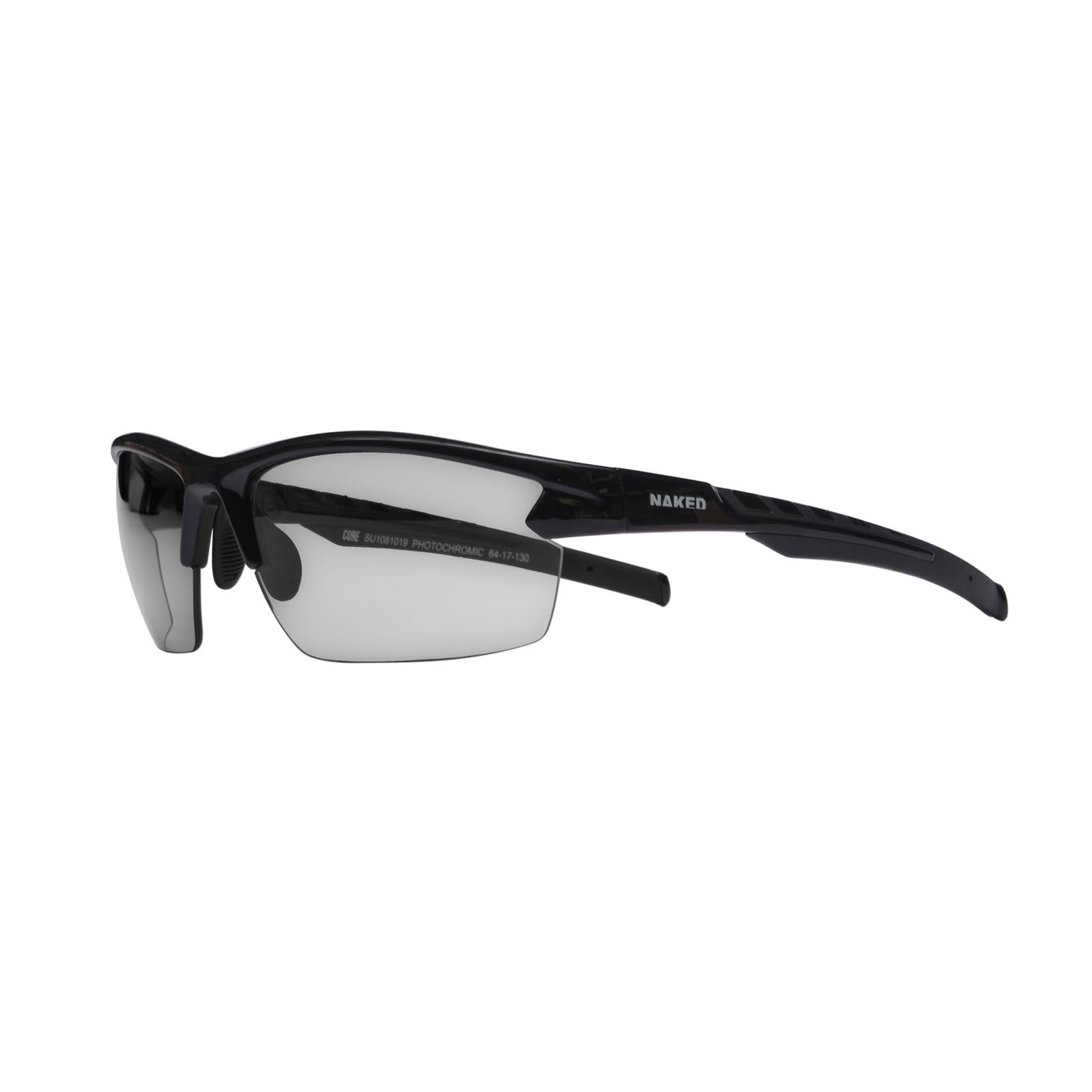 NAKED Optics Gafas Running Mujer RUSH – Gafas Running Hombre ligeras con almohadillas antideslizantes – Gafas Sol Deportivas con protección UV400 para ciclismo, running & MTB