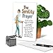 NobleWorks - 1 Funny Happy Birthday Notecard - Old Men Humor Greeting Card with Envelope - Man's Senility Prayer C9348BDG