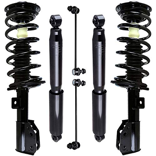 OCPTY Suspension Kits Front Strut Spring Assembly Rear shock absorber Stabilizer Bar Link Fits 2010-2016 for Chevrolet Equinox 2010-2016 for GMC Terrain Set of 6
