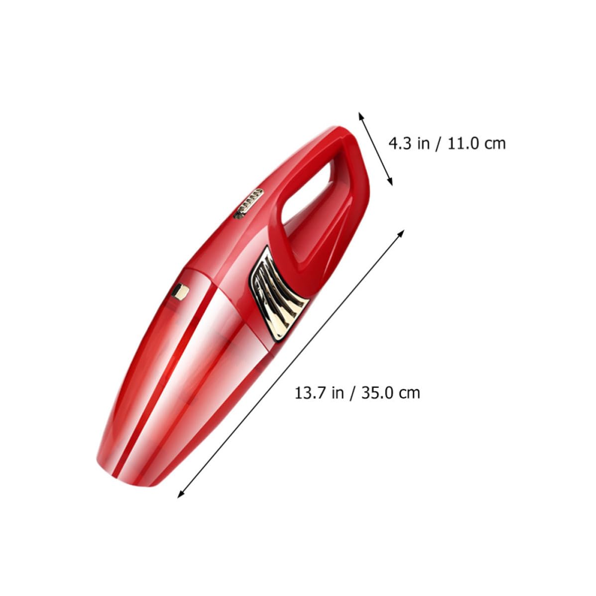 Aspirapolvere Portatile Leggero Ricarica Usb senza Fili Auto Potente in Abs per Pulizia Chioma di Animali e Briciole Durante la Guida in Auto