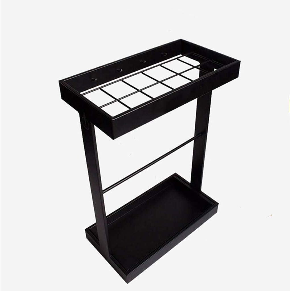 Porte-parapluie design noir pour organiser l'entrée de votre maison