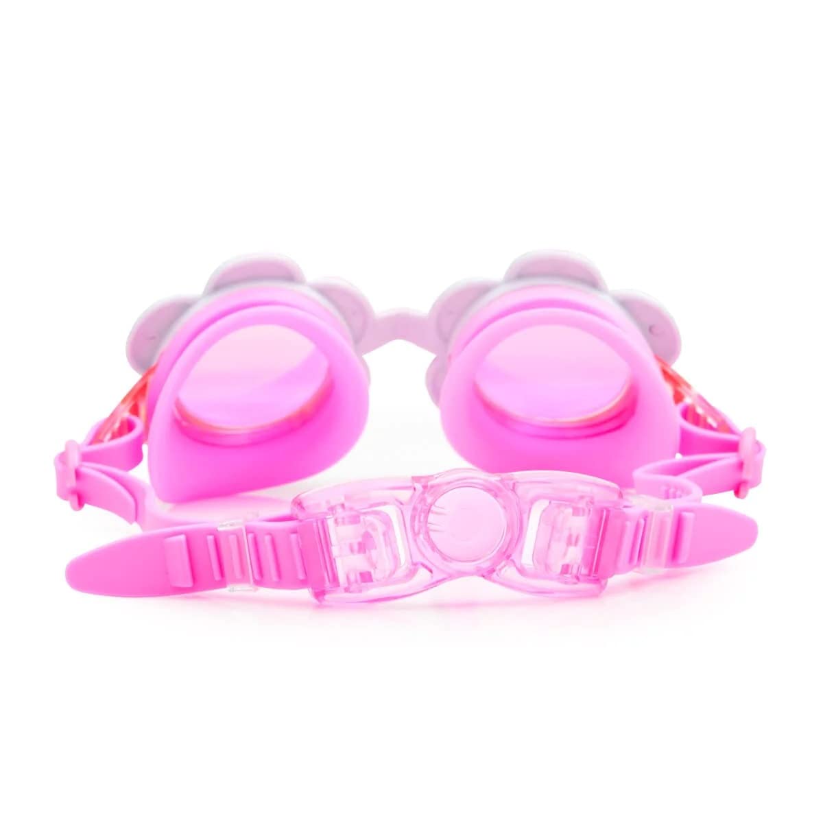 Bling2O Gafas de natación para niños, 100% silicona, protección UV antivaho + 6 años, color dorado