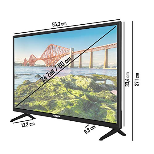 24 Zoll Telefunken XH24J501V Fernseher mit Smart TV-Funktionalität