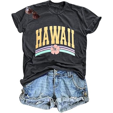 Otistyl Women's Hawaiian T-Shirt Cover