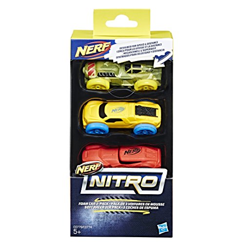 Nerf Nitro C0779ES1 voiture en mousse pour propulseur Hasbro