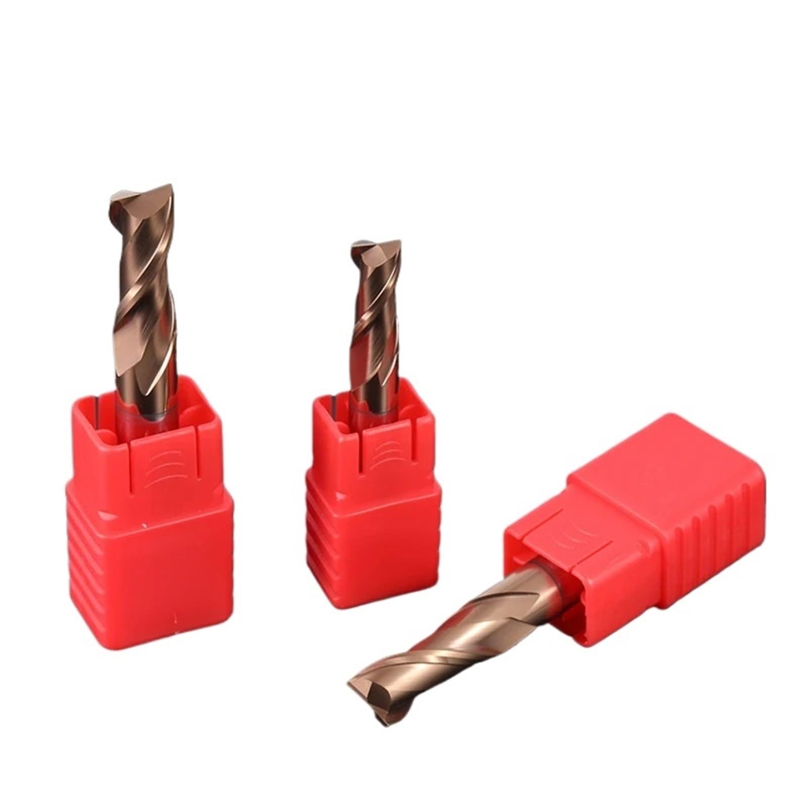 1 pieza de fresas de carburo de 1, 2, 4, 5, 6, 8, 10, 12 mm, 2 ranuras, cortador de fresado, herramienta de acero de tungsteno con revestimiento de aleación, fresa de extremo de mecanizado CNC(12X12DX