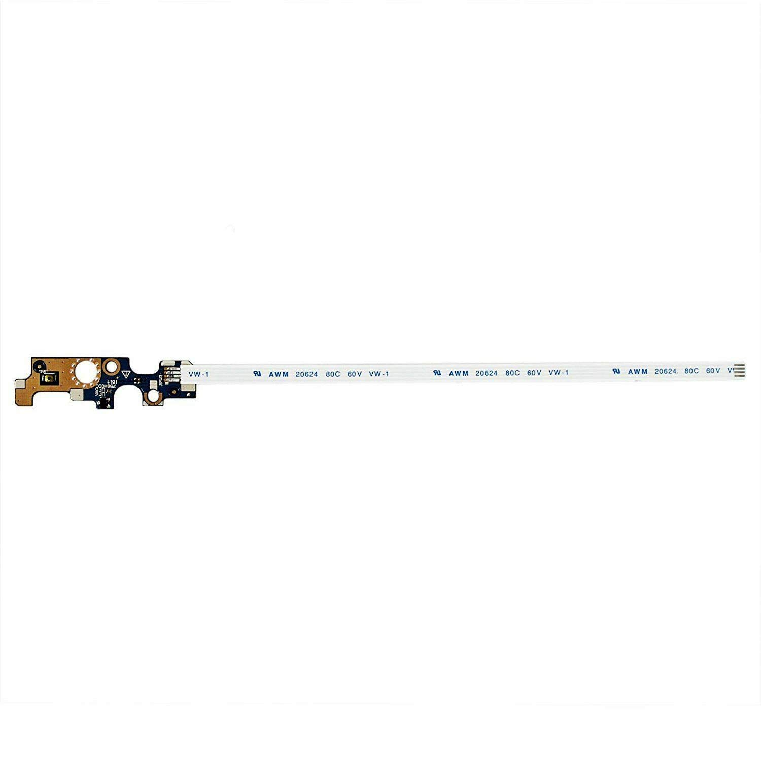 segoo New Power Button Board W/Cable for Dell Inspiron 14-5458 15-5566 15 5000 3558 5551 5555 5558 5559 Vostro 3458 LS-B844P 94MFG
