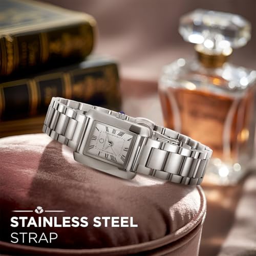 Image of Carlington Diva Series Analog Women Wrist Watches with Stainless Steel Chain Strap | Premium Fashion Watches for Ladies | CT - 113
