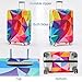 Travelkin Luggage Covers For Suitcase Tsa Approved,Suitcase Cover Protector Fit 18-32 Inch Luggage (Colorful Geometry, L)