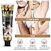 DISAAR BEAUTY Hair Removal Cream 24k Gold Essence Collagen Argan Oil 3 Minutes Quick & Easy To Use Face Body Legs Depilating Moisturizing 100ml/3.38fl.oz (24k Pure Gold Collagen)