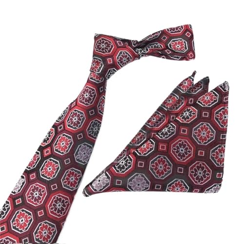 Corbata para hombre MVUYO color White-dinosaur Doodle4
