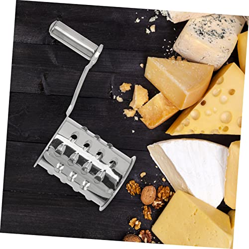 Rallador de Queso Manual Giratorio de Acero Inoxidable 2pcs miniatura 4