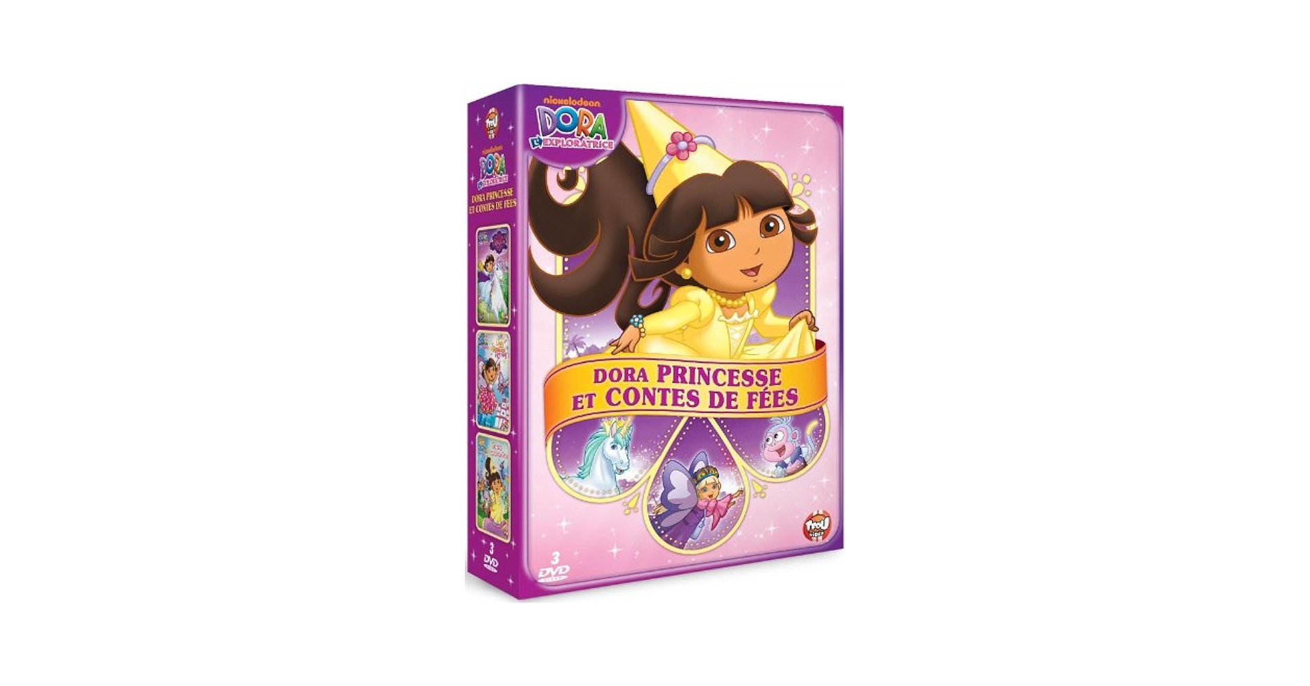 Coffret dora l'exploratrice : dora princesse et contes de