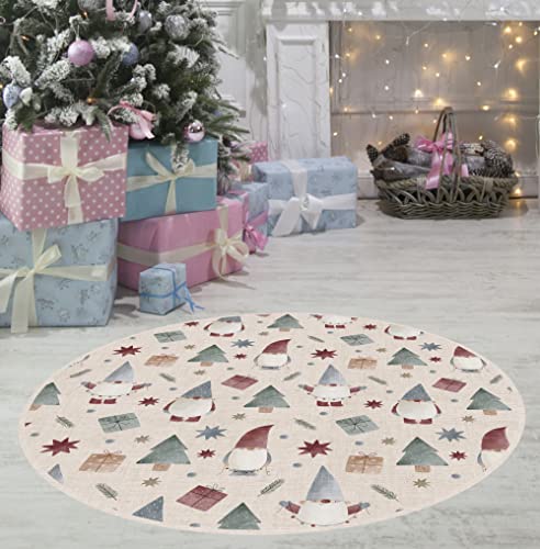 Tapis de vinyle VINILIKO premium imprimé gnomes effet tissu 2mm
