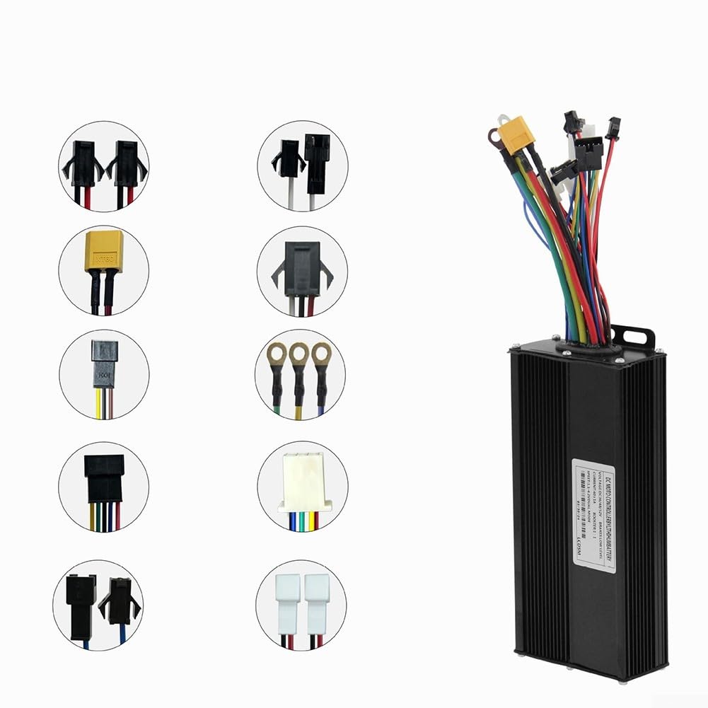 Contrôleur de moteur sans balais 36 V 48 V 52 V 60 V 64 V 1500 W 2000 W Contrôleur de vitesse pour vélo électrique scooter électrique