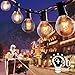 Guirnaldas luminosas de exterior, G40 9.5 M Cadena de Luz con 27 Bombillas Perfecto Decoración para Jardín Patio Dormitorio Trasero Fiesta Navidad Boda