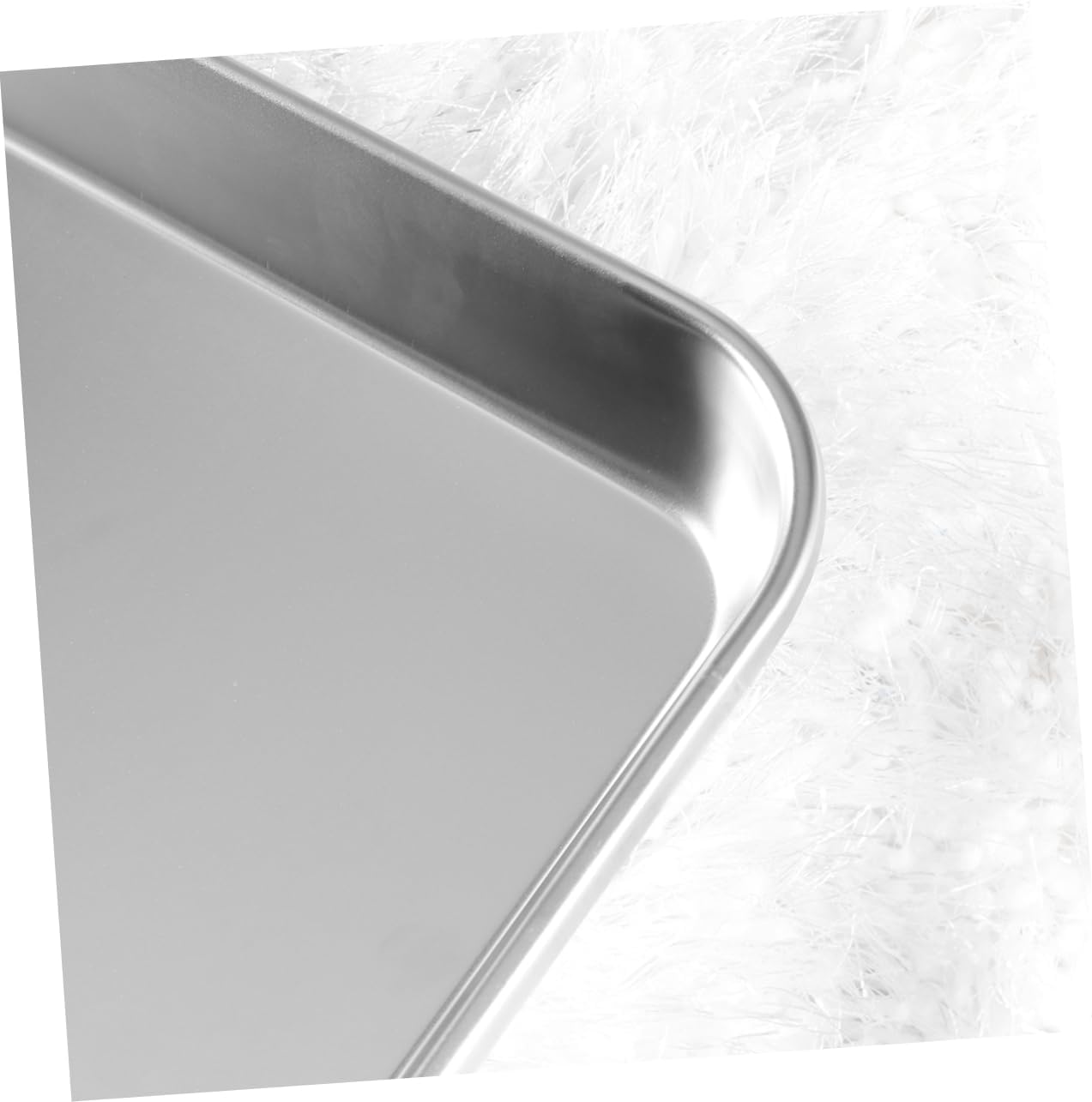 Zerodeko Stainless Steel Tray Flat Rectangular Plate for Hospital and Clinic Use Material Easy to Clean Versatile for and Veterinary Applications